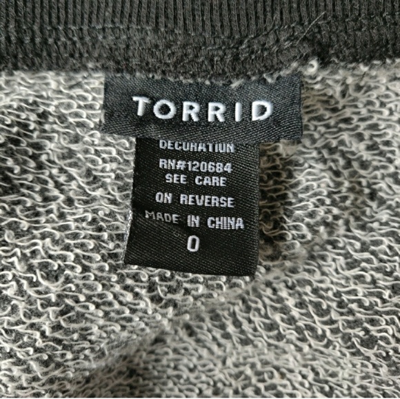 Torrid - Grey Sweatshirt - Picture 4 of 6